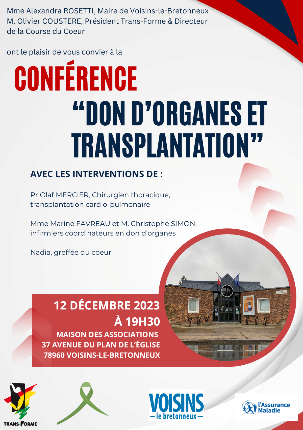 Affiche conférence Voisins le Bretonneux 12 décembre 2023 web